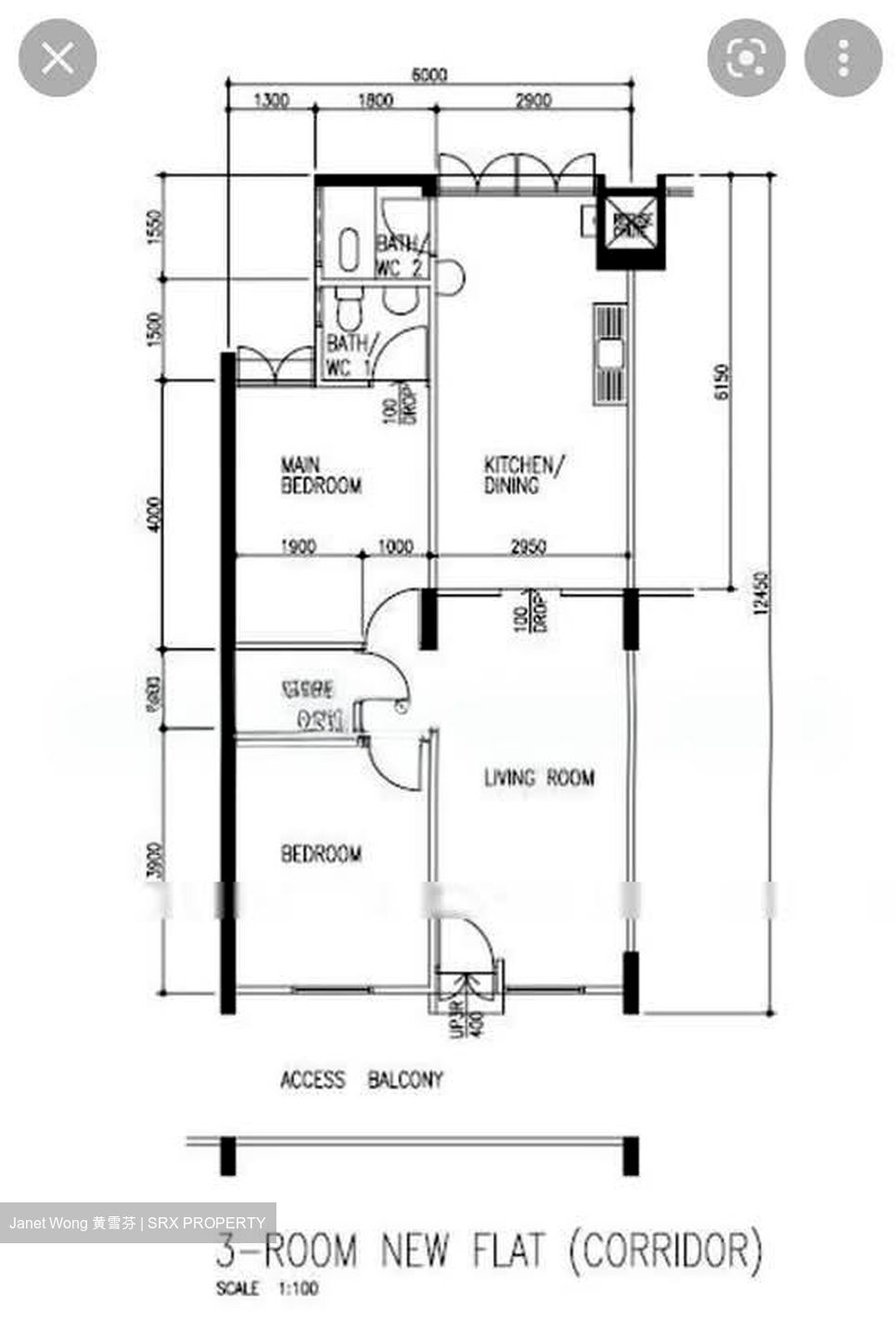 Blk 624 Ang Mo Kio Avenue 4 (Ang Mo Kio), HDB 3 Rooms #563361171
